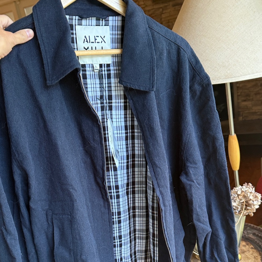 Alex Mill Men's Navy Lightweight Jacket